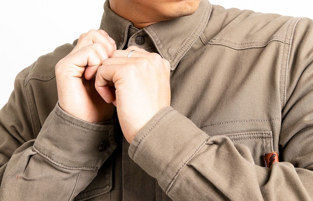 JOHN DOE Motorradhemd CAMEL