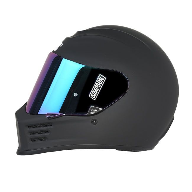 SIMPSON SPEED Helm, matt schwarz