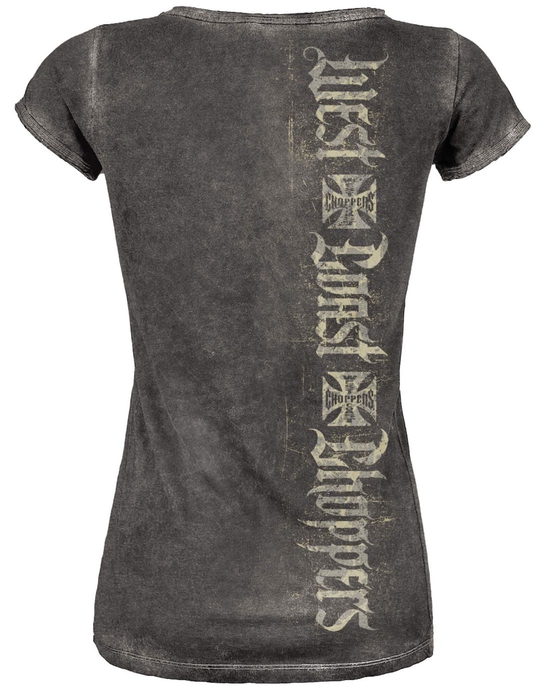 Damen-T-Shirt WCC GO FAST V-Ausschnitt