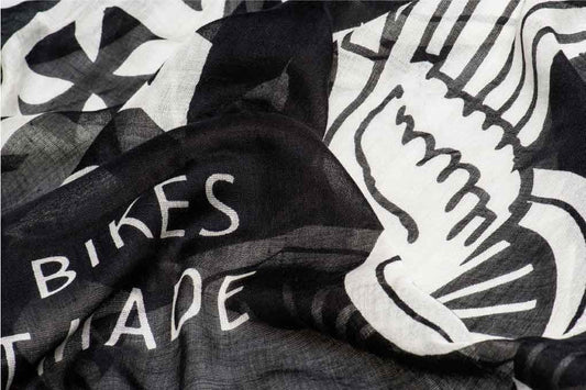 WCC Foulard - WINGS Mehrzweck-Halstuch - Schwarz