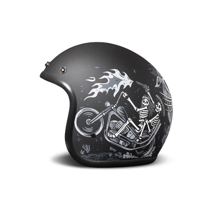 DMD Jet Retro Helm GHOST RIDER
