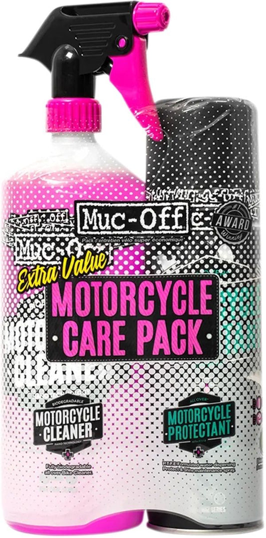 MUC-OFF Motorradpflege-Set 1L+0,5L