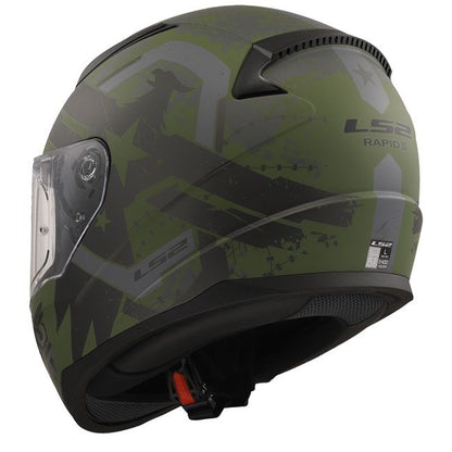 LS2 RAPID II THUNDER BIRDS MILITARY Helm