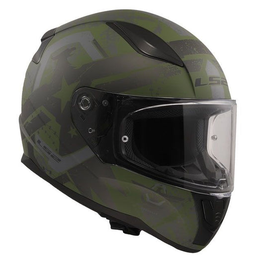 LS2 RAPID II THUNDER BIRDS MILITARY Helm