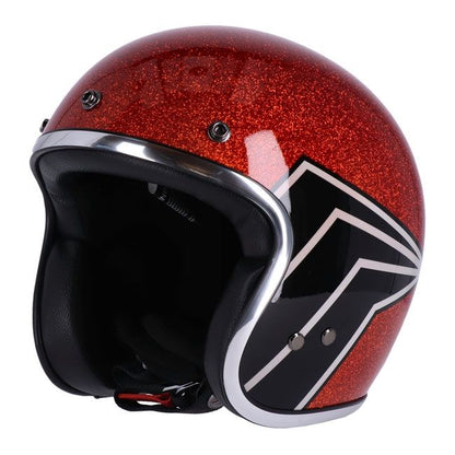 Helm 13 1/2 SKULL BUCKET HELMET FLAKE AMBER