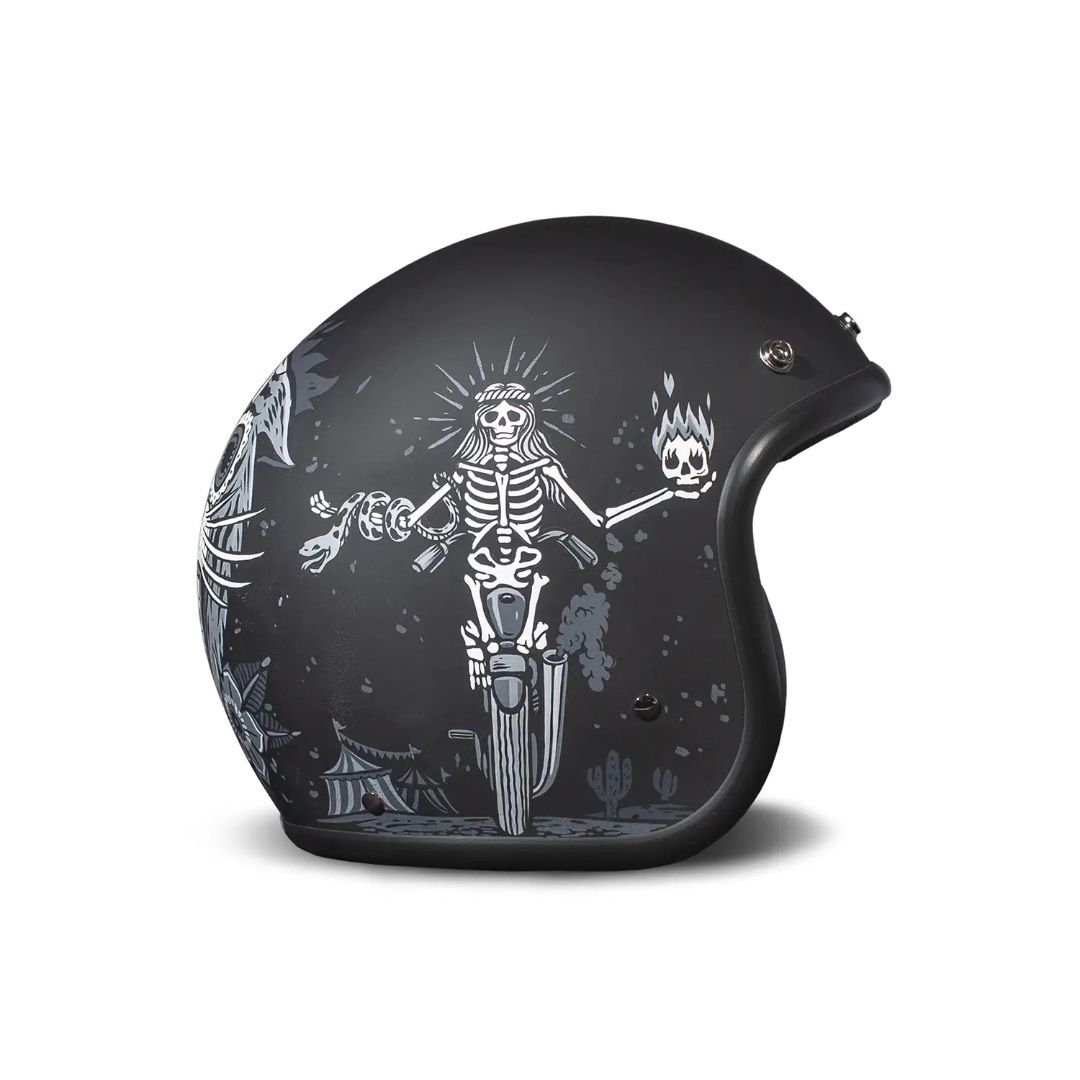 DMD Jet Retro Helm GHOST RIDER