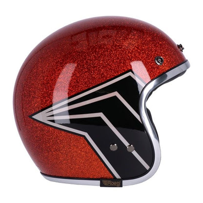 Helm 13 1/2 SKULL BUCKET HELMET FLAKE AMBER