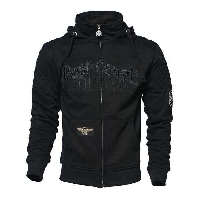 WCC Kapuzenpullover - CHOPPERS POR VIDA HOODY - Schwarz