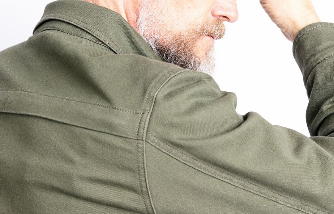 JOHN DOE Motorradhemd OLIVE