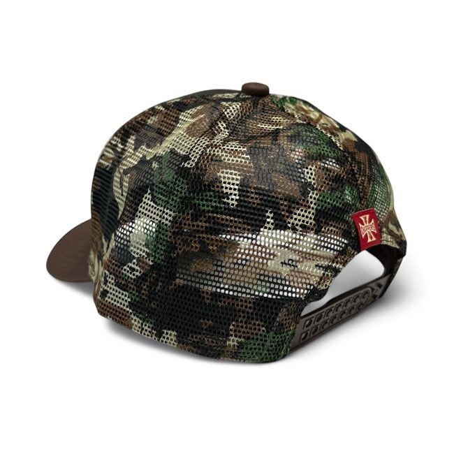 WCC HUNTER TRUCKER CAP BROWN/CAMO Mütze