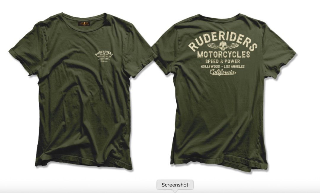 RUDE RIDERS Damen-T-Shirt "RUDE RIDERS"