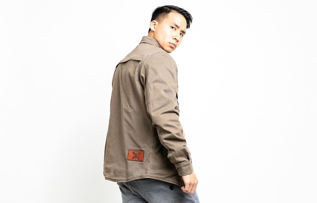 JOHN DOE Motorradhemd CAMEL