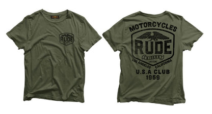 RUDE RIDERS T-Shirt USA CLUB