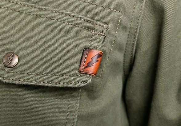 JOHN DOE Motorradhemd OLIVE