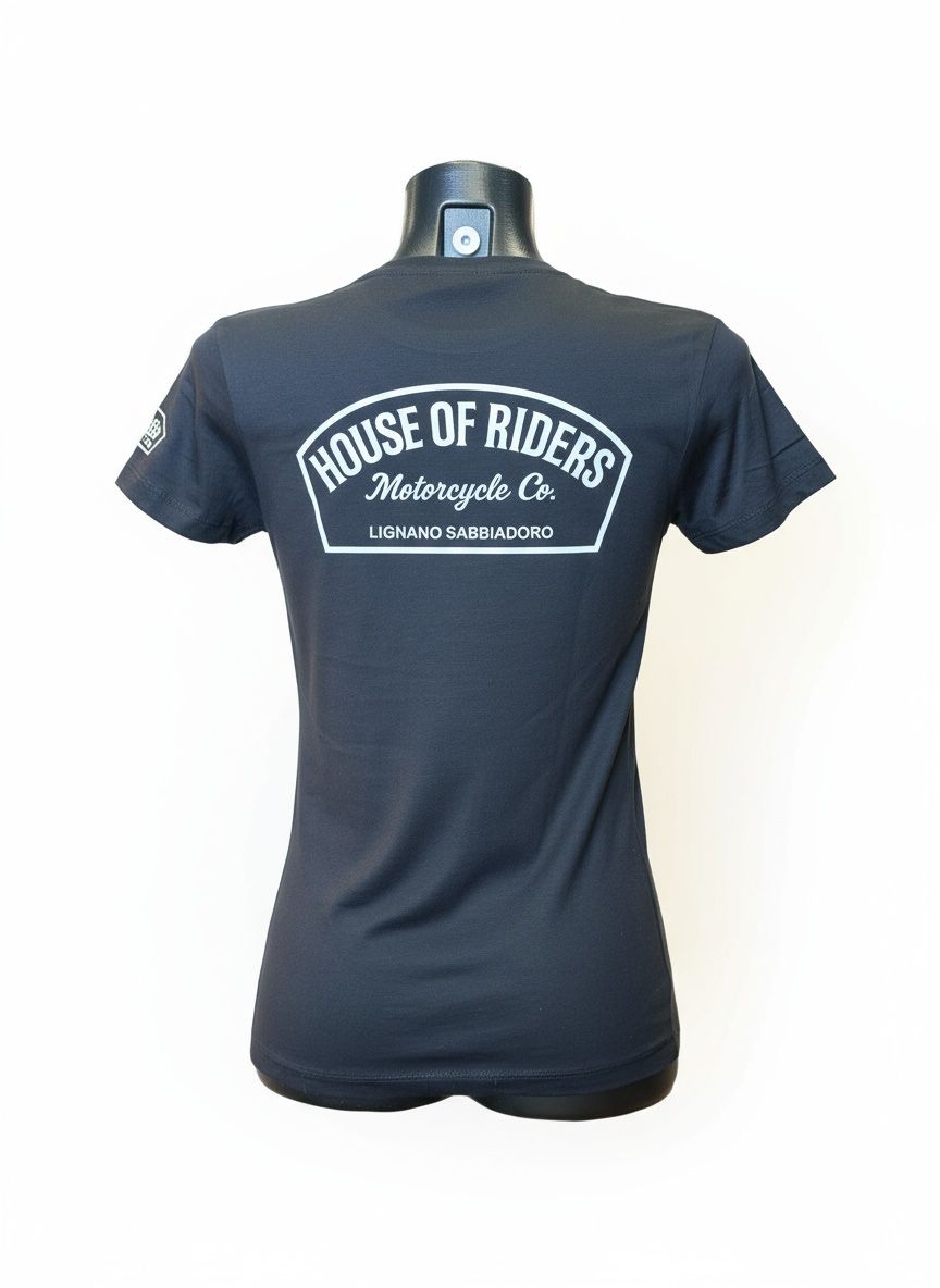 HOUSE of RIDERS T-Shirt Damen Schwarz