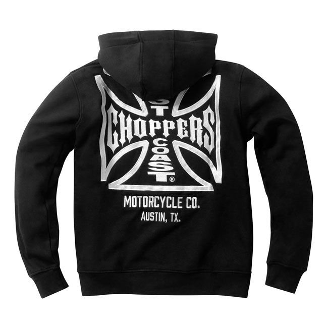 WCC DOMINATOR ZIP HOODIE BLACK Kapuzenpullover