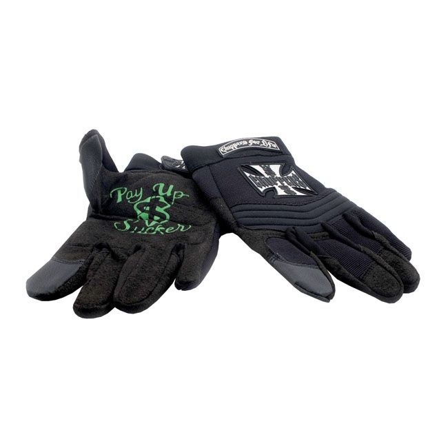 WCC Handschuhe - RIDING GLOVES - Schwarz