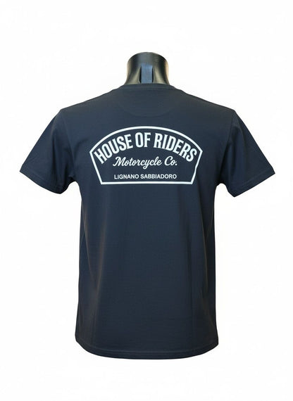 HOUSE of RIDERS T-Shirt Herren Schwarz