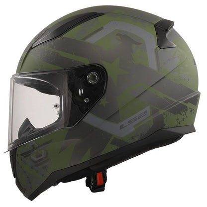 LS2 RAPID II THUNDER BIRDS MILITARY Helm