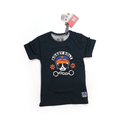 T-Shirt Kinder BOBBY BOLT - MARSHALL NAVY