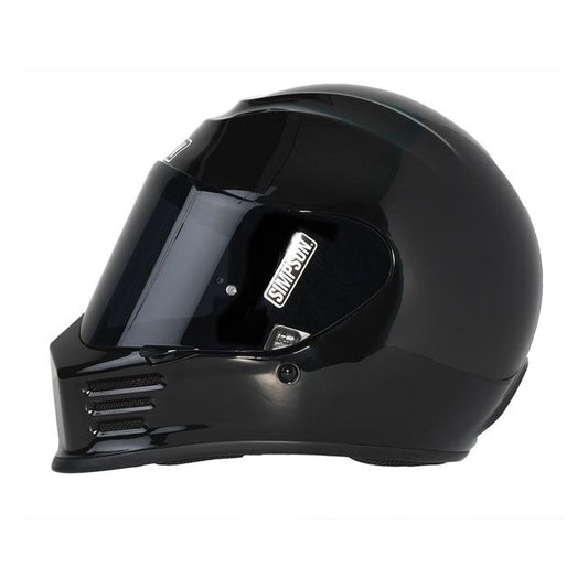 SIMPSON SPEED BLACK METAL Helm