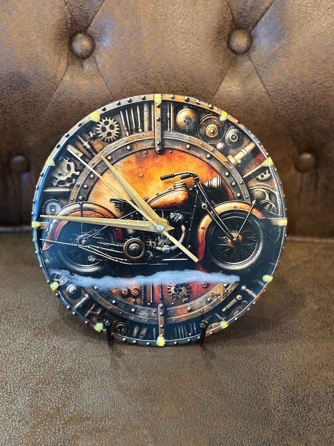 Motorrad-Uhr ART STUDIO (Modell: generisches Motorrad) 20cm