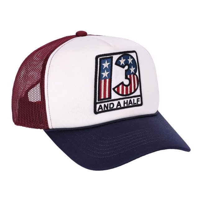 Kappe 13 1/2 AMERICANA TRUCKER BLAU