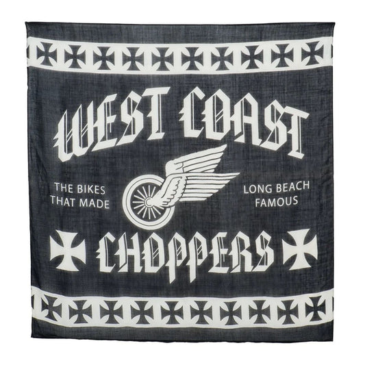 WCC Foulard - WINGS Mehrzweck-Halstuch - Schwarz