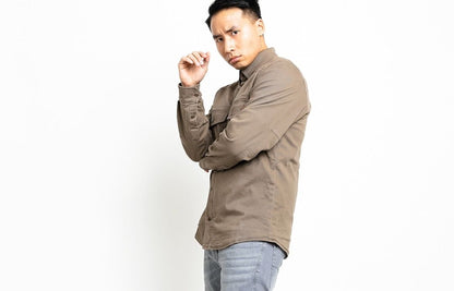 JOHN DOE Motorradhemd CAMEL