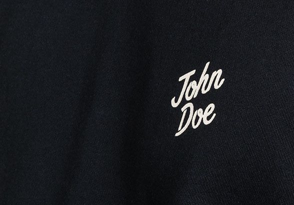 JOHN DOE Kapuzenpullover BUILT TO LAST Schwarz