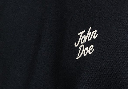JOHN DOE Kapuzenpullover BUILT TO LAST Schwarz