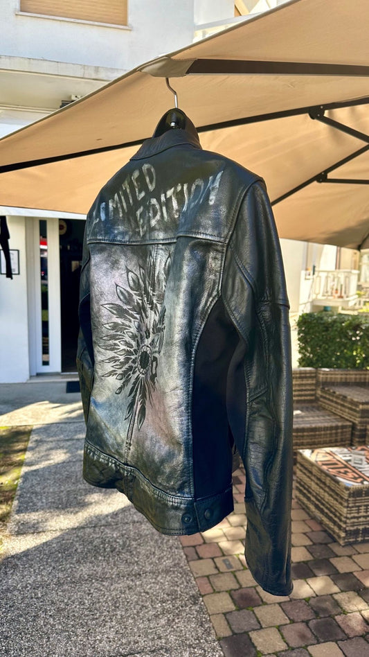 Damen-Motorradlederjacke, Sonderanfertigung "Limited Edition" AA