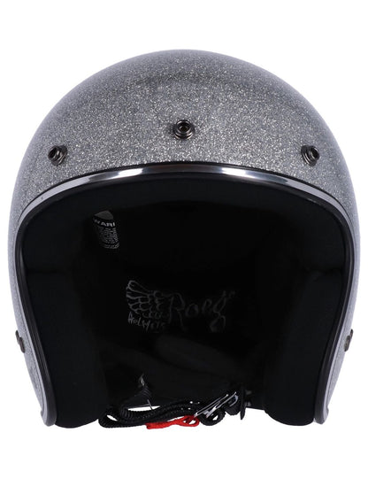ROEG JETT Helm Disco Ball Silber