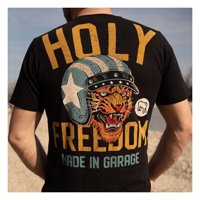 HOLY FREEDOM T-Shirt TIGER Schwarz