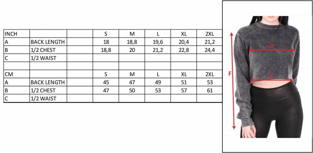 Damen-Sweatshirt WCC OG CROP SWEAT