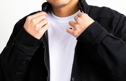 JOHN DOE Motorradhemd SCHWARZ