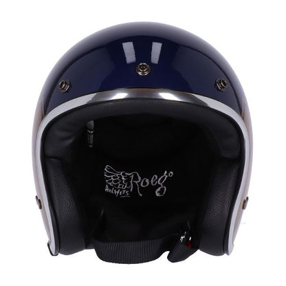 Helm 13 1/2 SKULL BUCKET HELMET CRASH BLUE