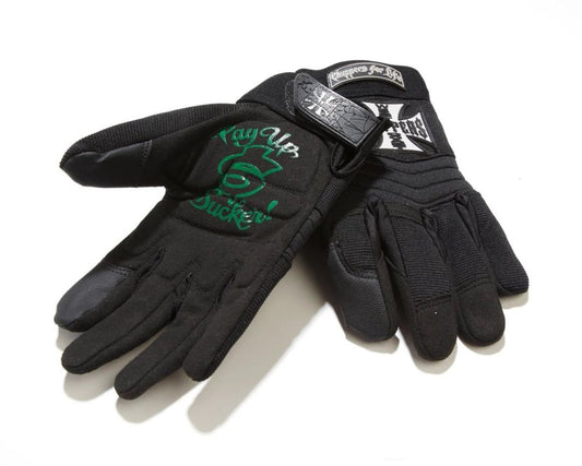 WCC Handschuhe - RIDING GLOVES - Schwarz