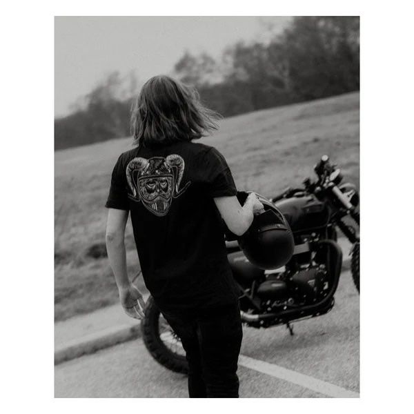 BIKE SHED T-Shirt PAN Schwarz