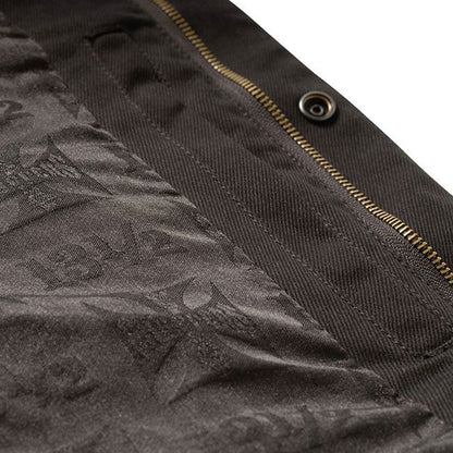 WCC X 13 1/2 DOMINATOR BLACK CANVAS RIDING WESTE